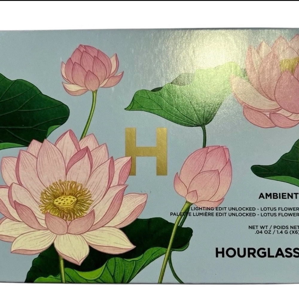 Hourglass Ambient Lighting Palette with Lotus Design